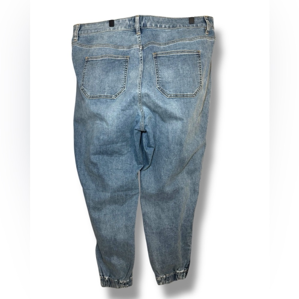 Lane Bryant Flex Magic Waistband Sig Fit Mid-Rise Jogger Boyfriend Jeans Sz 16 - Picture 2 of 10